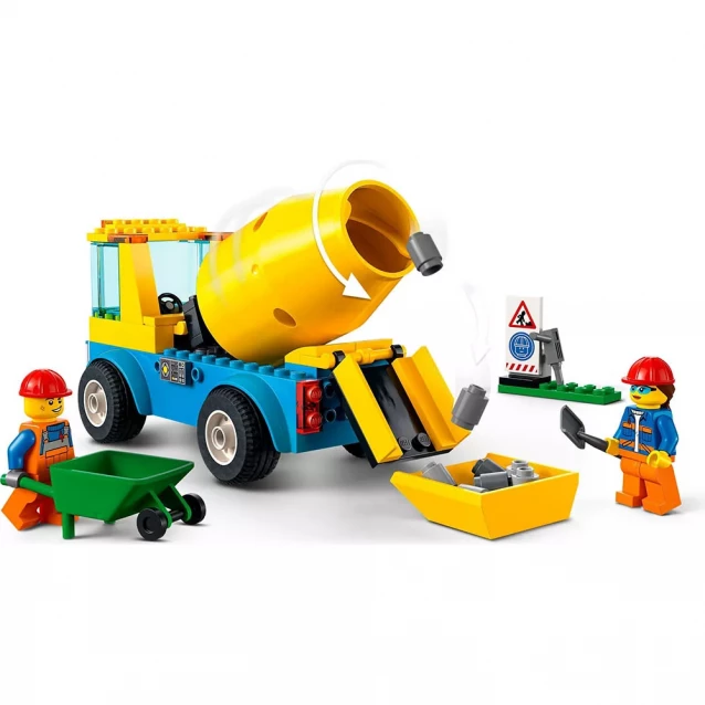 Конструктор LEGO City Вантажівка-бетонозмішувач (60325) - 4
