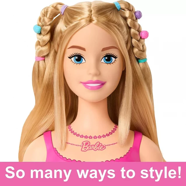 Лялька-манекен для зачісок Barbie Класика (HMD88) - 3