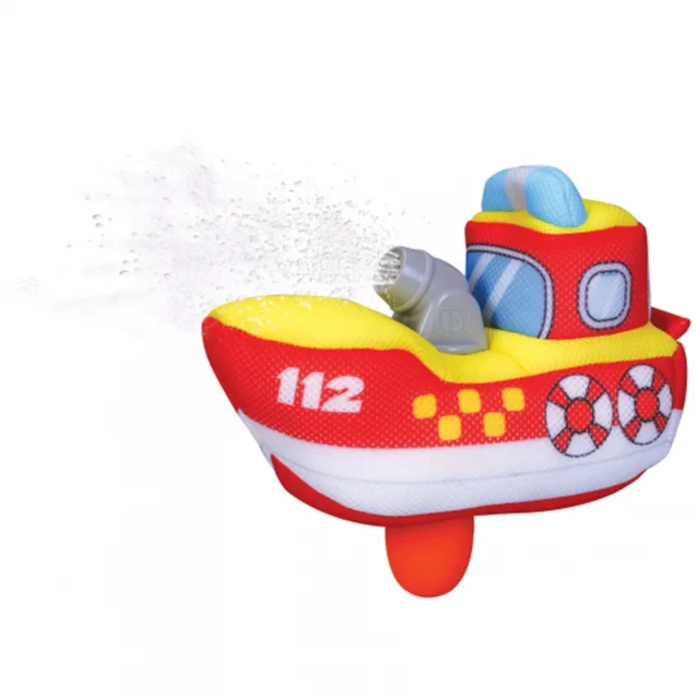 Іграшка для купання Bb Junior Water Squirters Пожежний човен (16-89061) - 2
