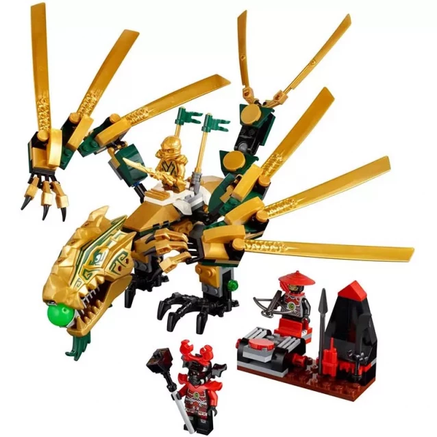 Конструктор Lego Ninjago Золотой Дракон (70666) - 4
