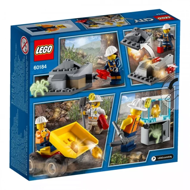 Конструктор LEGO City Команда Горняков (60184) - 5
