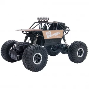Автомобиль OFF-ROAD CRAWLER на р/у – SUPER SPEED (матовый коричн., аккум. 4.8V, метал. корпус, 1:18) детская игрушка