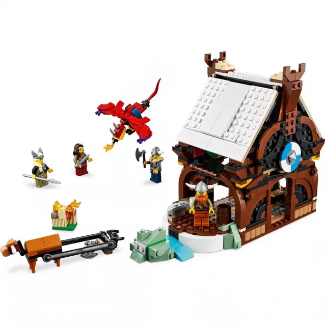Конструктор LEGO Creator Корабль викингов и Мидгардский змей (31132) - 6