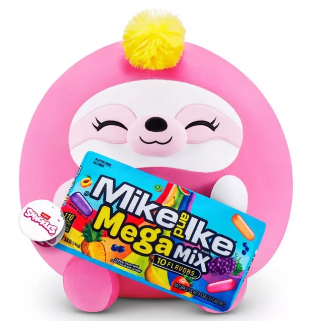 Мягкая игрушка Mini Brands Snackle Линивец с леденцами (77510N2) - 3