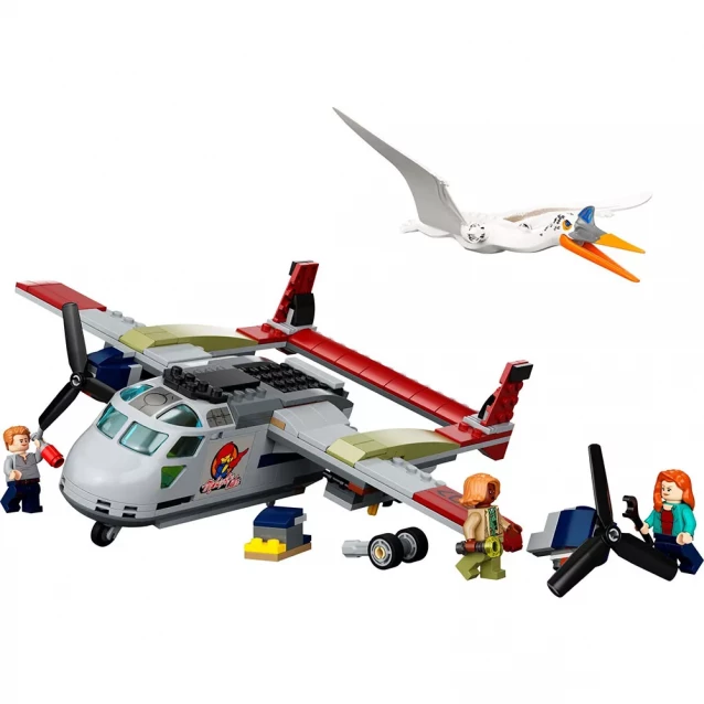 Конструктор LEGO Jurassic World Нападение кетцалькоатля на самолет (76947) - 3