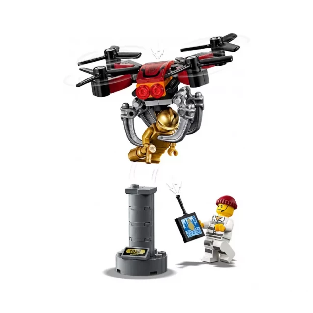Конструктор LEGO City Повітряна Поліція: Переслідування З Дроном (60207) - 8