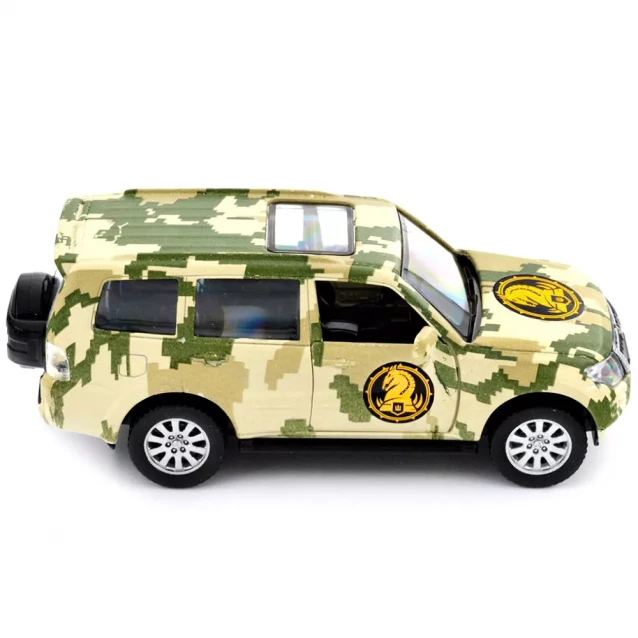 Автомодель TechnoDrive Шеврони Героїв Mitsubishi Pajero 4WD Turbo 47 ОМБр (250361M) - 6