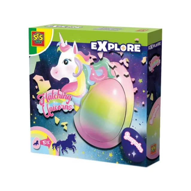Растущая игрушка SES CREATIVE Единорог в яйце (25121S) - 1