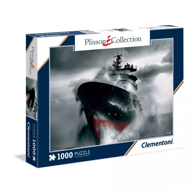 CLEMENTONI Пазл 1000 эл Plisson Collection Корабль - 1