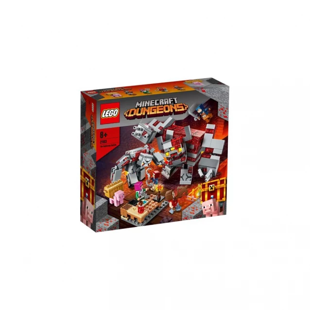 Конструктор LEGO Minecraft Бій за червонокамінь (21163) - 1