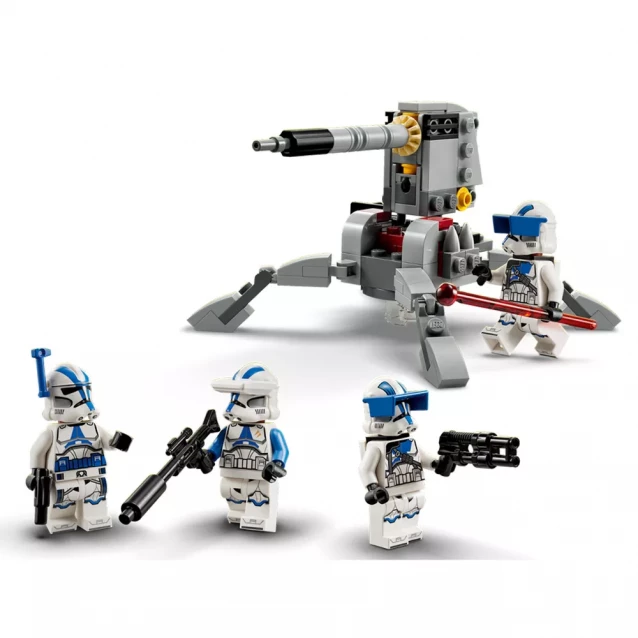Конструктор LEGO Star Wars Боевой пакет Войны Клонов (75345) - 4