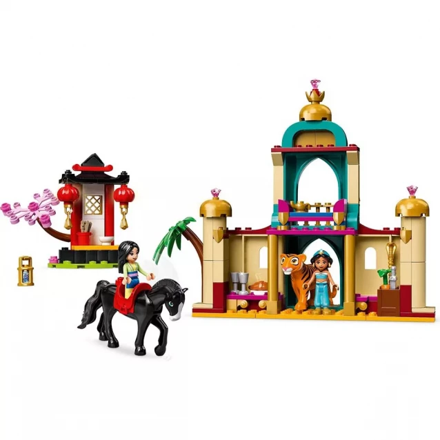 Конструктор LEGO Disney Пригоди Жасмин та Мулан (43208) - 4