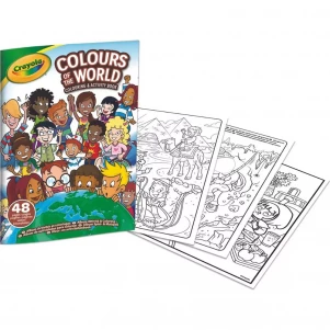 Розмальовка Crayola Colours of the World 48 стор (280599) дитяча іграшка