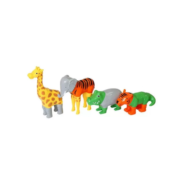 POPULAR PLAYTHINGS Іграшка 3Д пазл 62000 тварини джунглів - 1