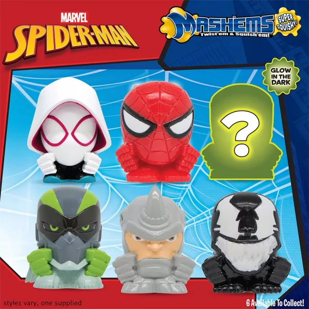 Игрушка-сюрприз Mash'ems Человек-паук в ассортименте (51786) - 4