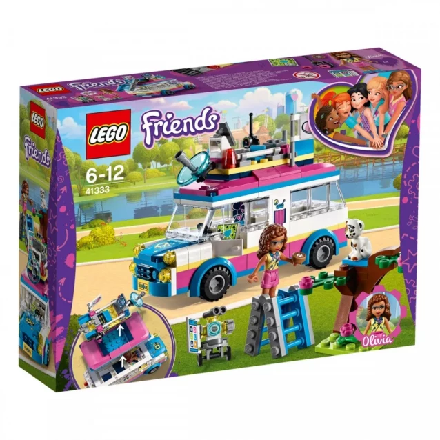 Конструктор LEGO Friends Конструктор Робочий Автомобіль Олівії (41333) - 1