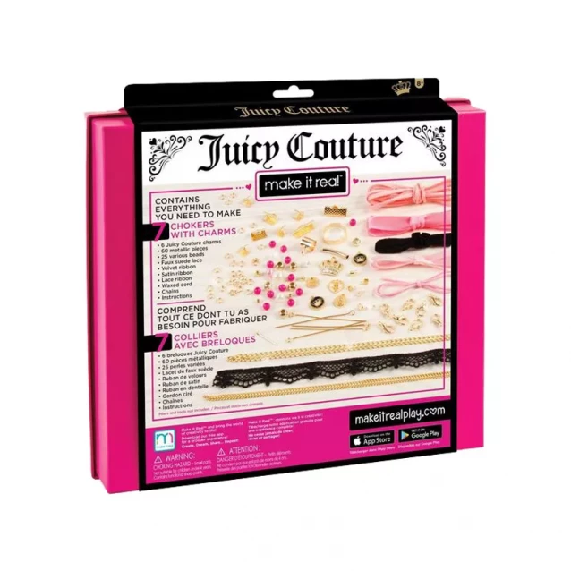 MAKE IT REAL Juicy Couture: Набор для создания украшений элегантные Чокеры - 2