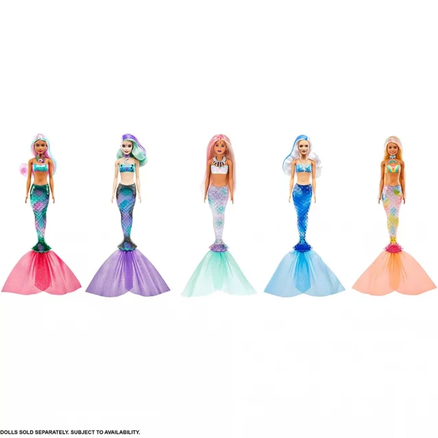 Кукла "Цветное перевоплощение" Barbie, серия 4 в асс. - 7