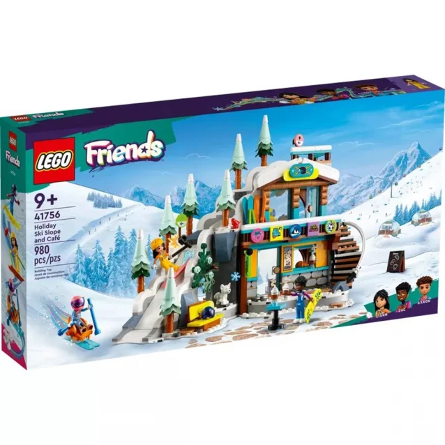 Конструктор LEGO Friends Відпочинок на лижній трасі та кафе (41756) - 1