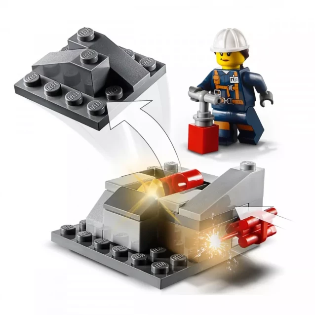 Конструктор LEGO City Команда Горняков (60184) - 2