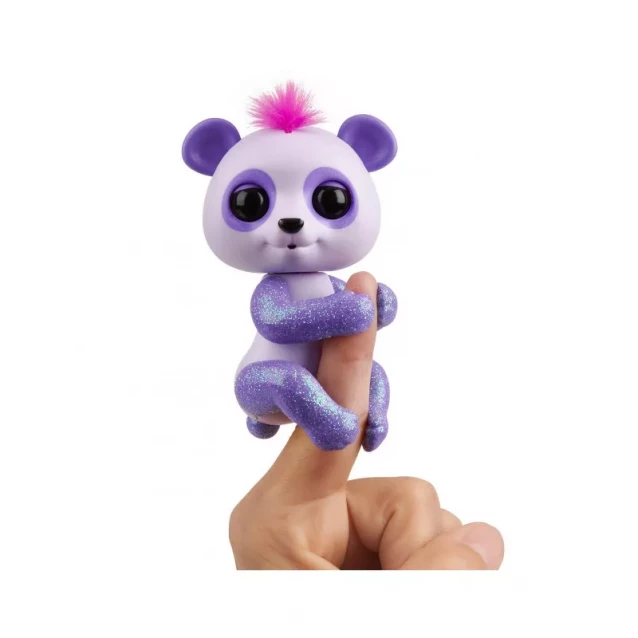 Fingerlings Интерактивная ручная панда фиолетовая - 1