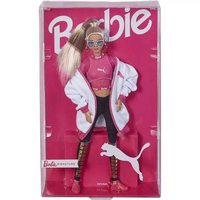 MATTEL BARBIE Кукла Барби коллекционная Пума - 1