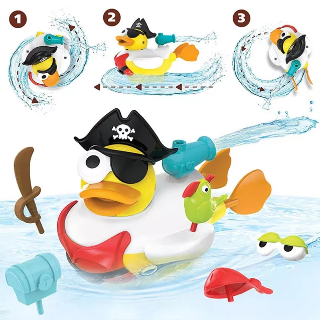 Yookidoo Игрушка для воды Пират Джек - 3