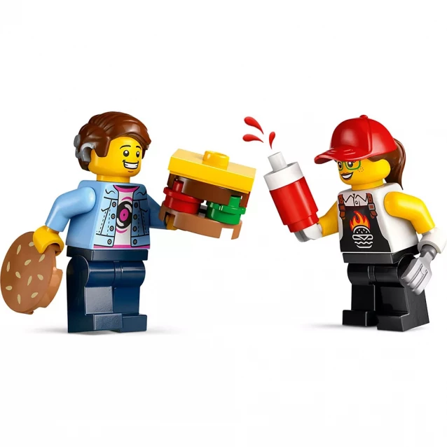 Конструктор LEGO City Вантажівка з гамбургерами (60404) - 6