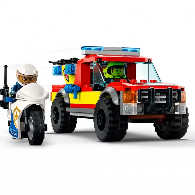 Конструктор LEGO City Пожарная спасательная служба и полицейское преследование (60319) - 5