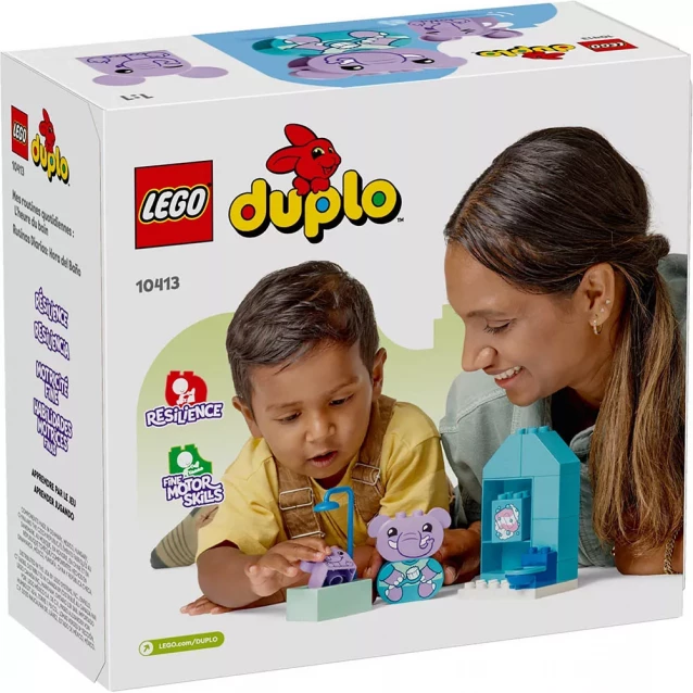 Конструктор LEGO Duplo Повсякденні процедури Час приймати ванну (10413) - 2
