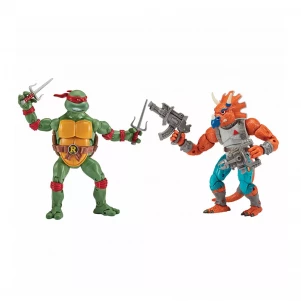 Набір фігурок TMNT Черепашки-ніндзя - Рафаель проти Трицератона (339050) дитяча іграшка