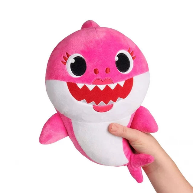 Baby Shark Інтерактивна м'яка іграшка МАМА АКУЛЕНЯТКА 61033 - 3