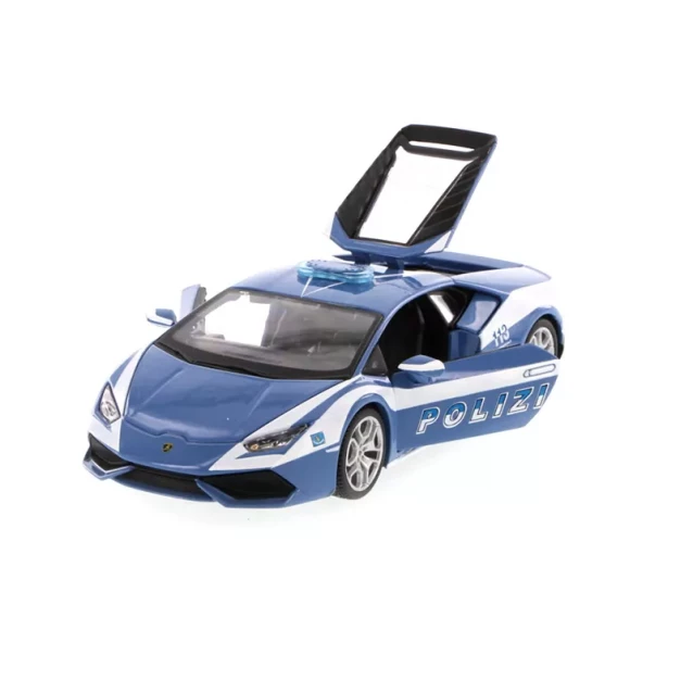 MAISTO Машинка іграшкова Lamborghini Huracan LP 610-4 Polizia синій (свет. и звук. эф.), М1:24, 2шт. - 1