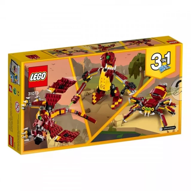 Конструктор LEGO Creator Міфічні Істоти (31073) - 1