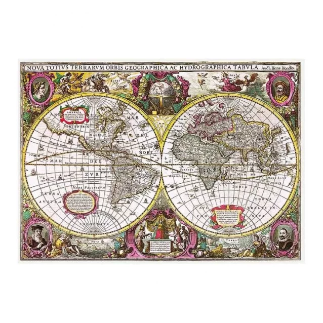 TREFL Пазл "2000" - Карта світу - 1