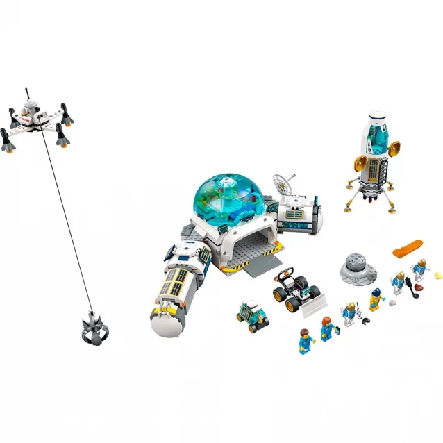 Конструктор LEGO City Лунная исследовательская база (60350) - 3