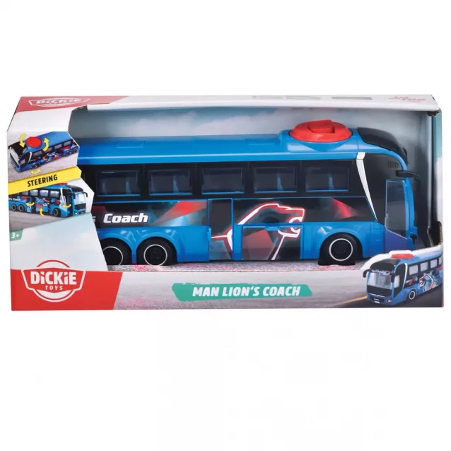 Туристический автобус Dickie toys Man 26,5 см (3744017) - 7