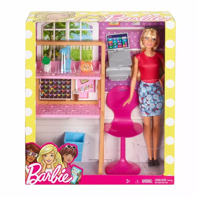 Набір меблів з лялькою Barbie в ас.(3) - 6