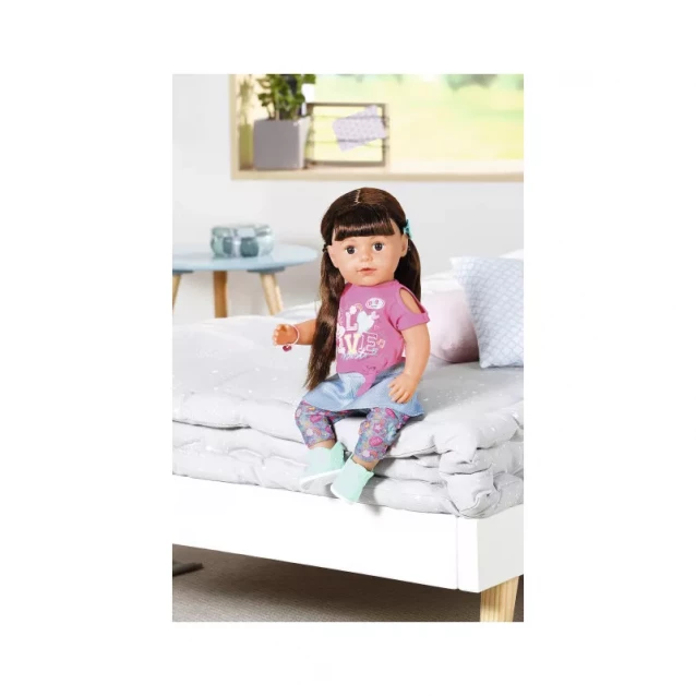 ZAPF кукла BABY BORN серии нежные объятия-стильная СЕСТРИЧКА (43 cm, с аксессуарами) - 7