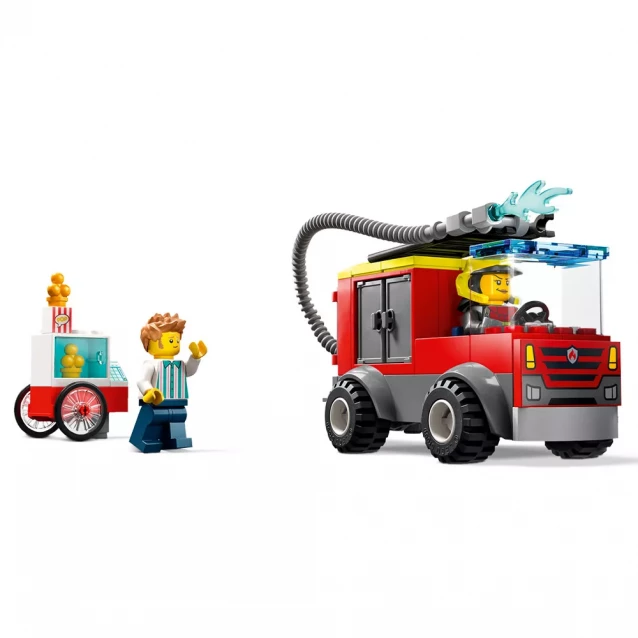 Конструктор LEGO City Пожежне депо та пожежна машина (60375) - 5