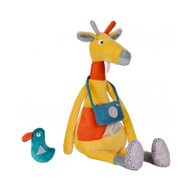 EBULOBO Развивающая игрушка "Жираф", 53 см - 4