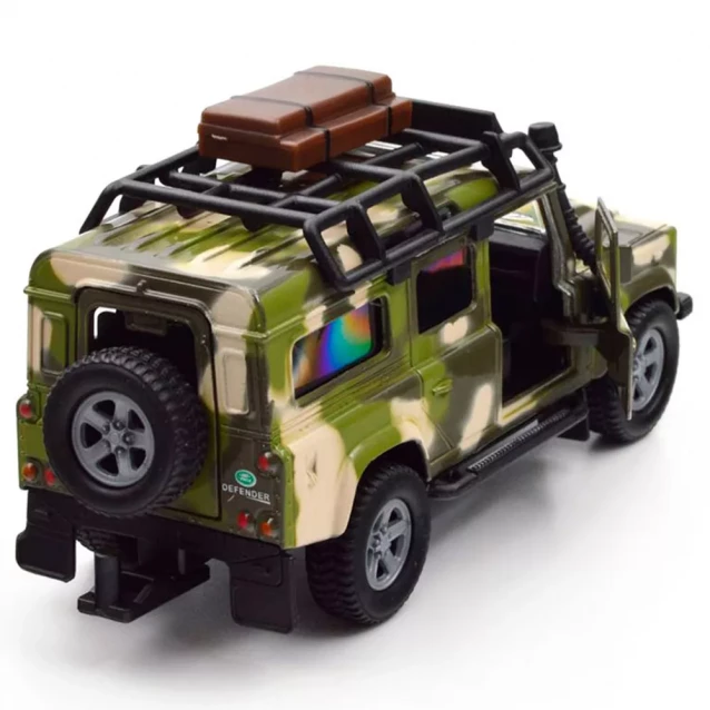 Автомодель TechnoDrive Land Rover Defender Мілітарі з причепом (520027.270) - 9