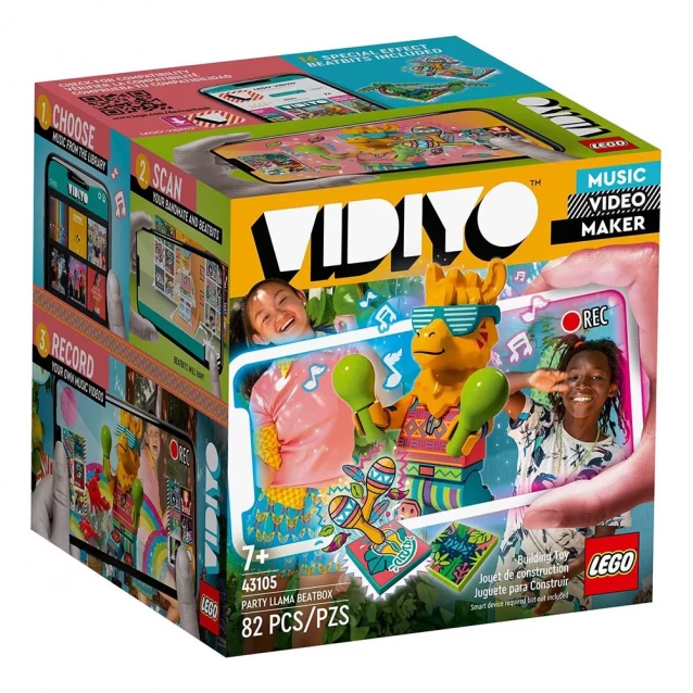 Конструктор LEGO Vidiyo Битбокс Любителя Вечеринок Л.Л.А.М.А (43105) - 1