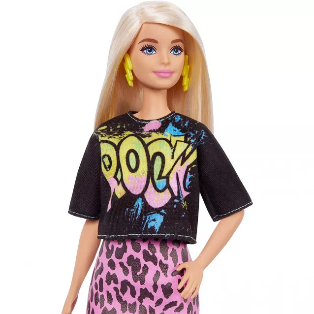 Лялька Barbie Модниця у стильній рок-футболці (GRB47) - 2