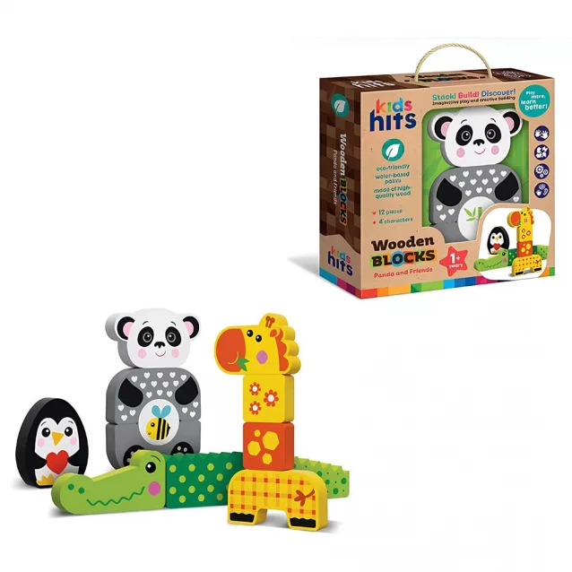 Набір дерев'яних іграшок Kids Hits Серія 2 (KH20/006) - 1