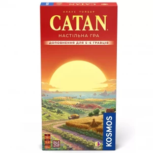 Гра настільна Rozum Catan Доповнення для 5-6 гравців (R101UA) дитяча іграшка