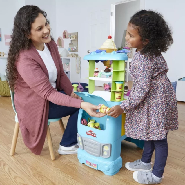 Набор для творчества с пластилином Play-Doh Машинка с мороженым (F1039) - 4