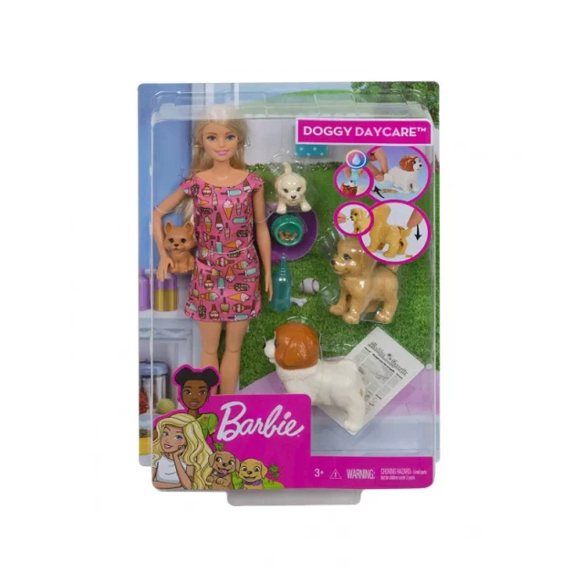 Набір Barbie "Дитячий садок цуценят" - 2