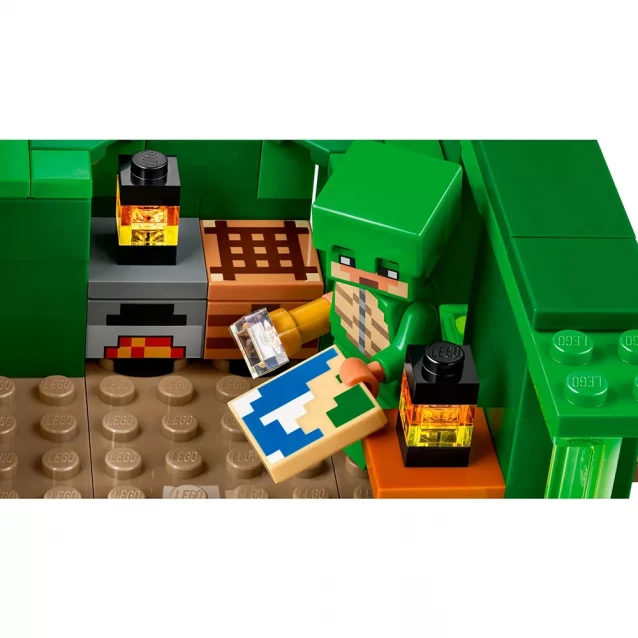 Конструктор LEGO Minecraft Пляжний будинок у формі черепахи (21254) - 7