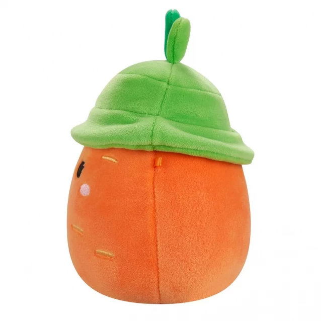 М'яка іграшка Squishmallows Морквинка Кароліна в капелюсі 13 см (SQER01182) - 3